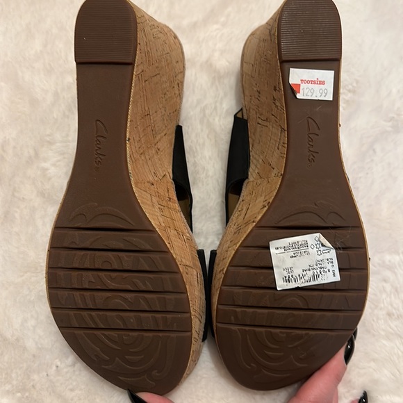 NWT Clarks Womens Platform Sandals - Picture 2 of 5